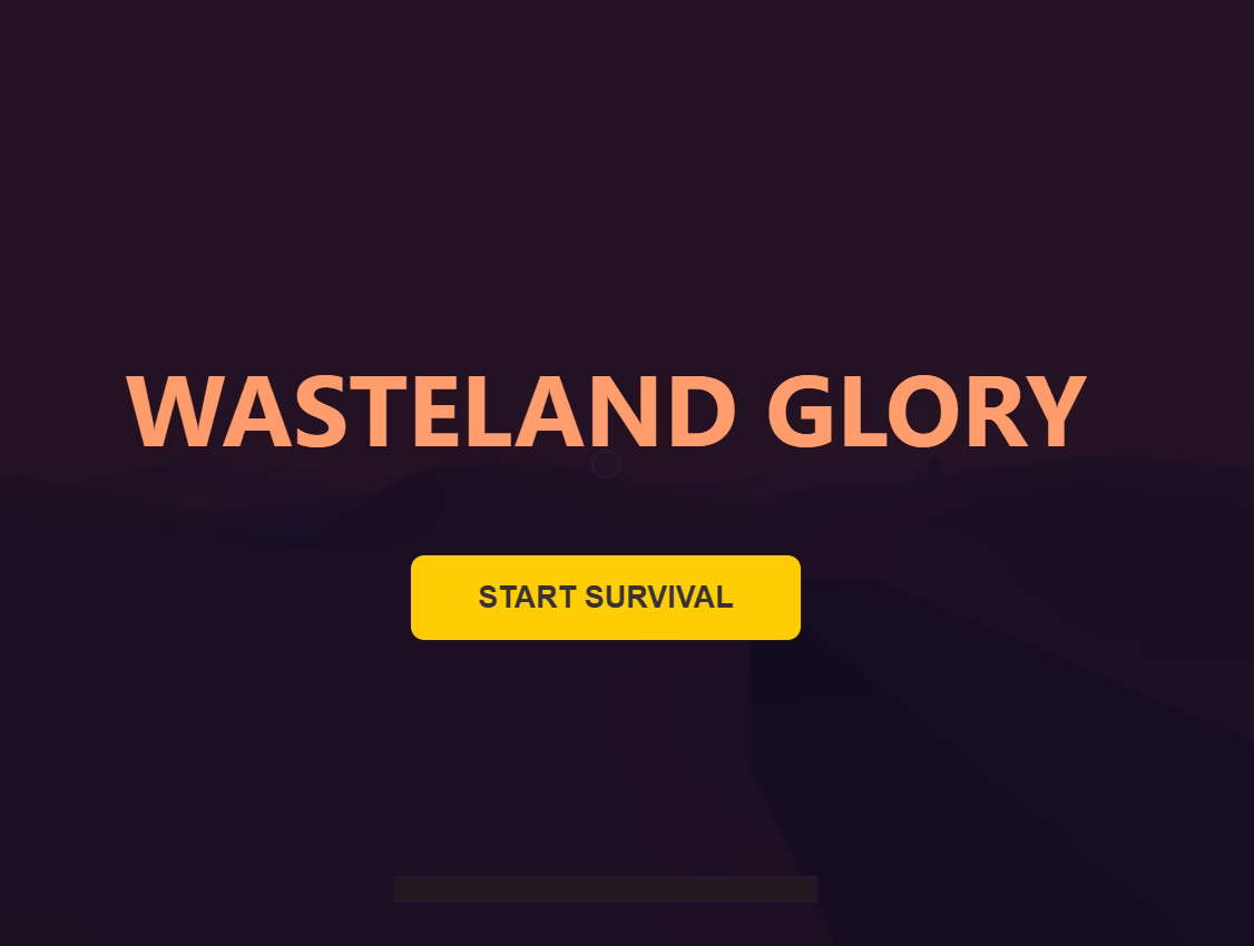 Wasteland Glory FPS Challenge game cover on A2M Games