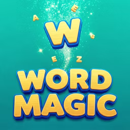 Word Magic Quest game cover on A2M Games