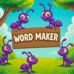 Word Maker game cover on A2M Games