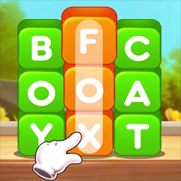 Word Tiles Link game cover on A2M Games