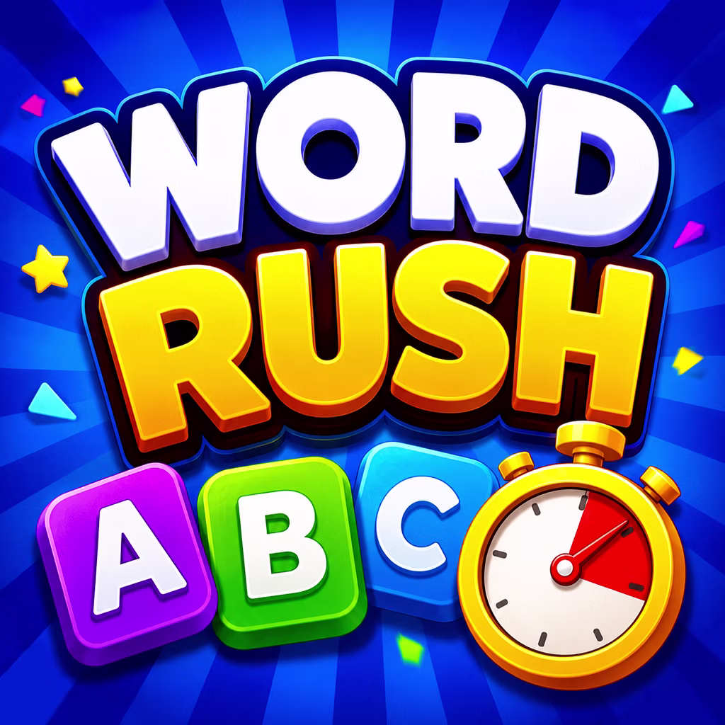Kelime Rush Sprinti game cover on A2M Games