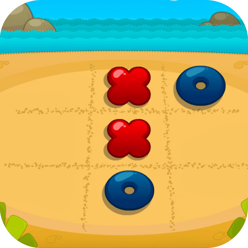 X O Tic Tac Toe game cover on A2M Games