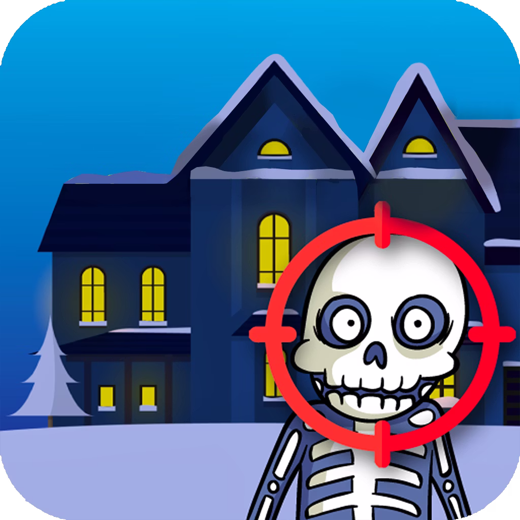 Zombie Shoot Haunted House game cover on A2M Games